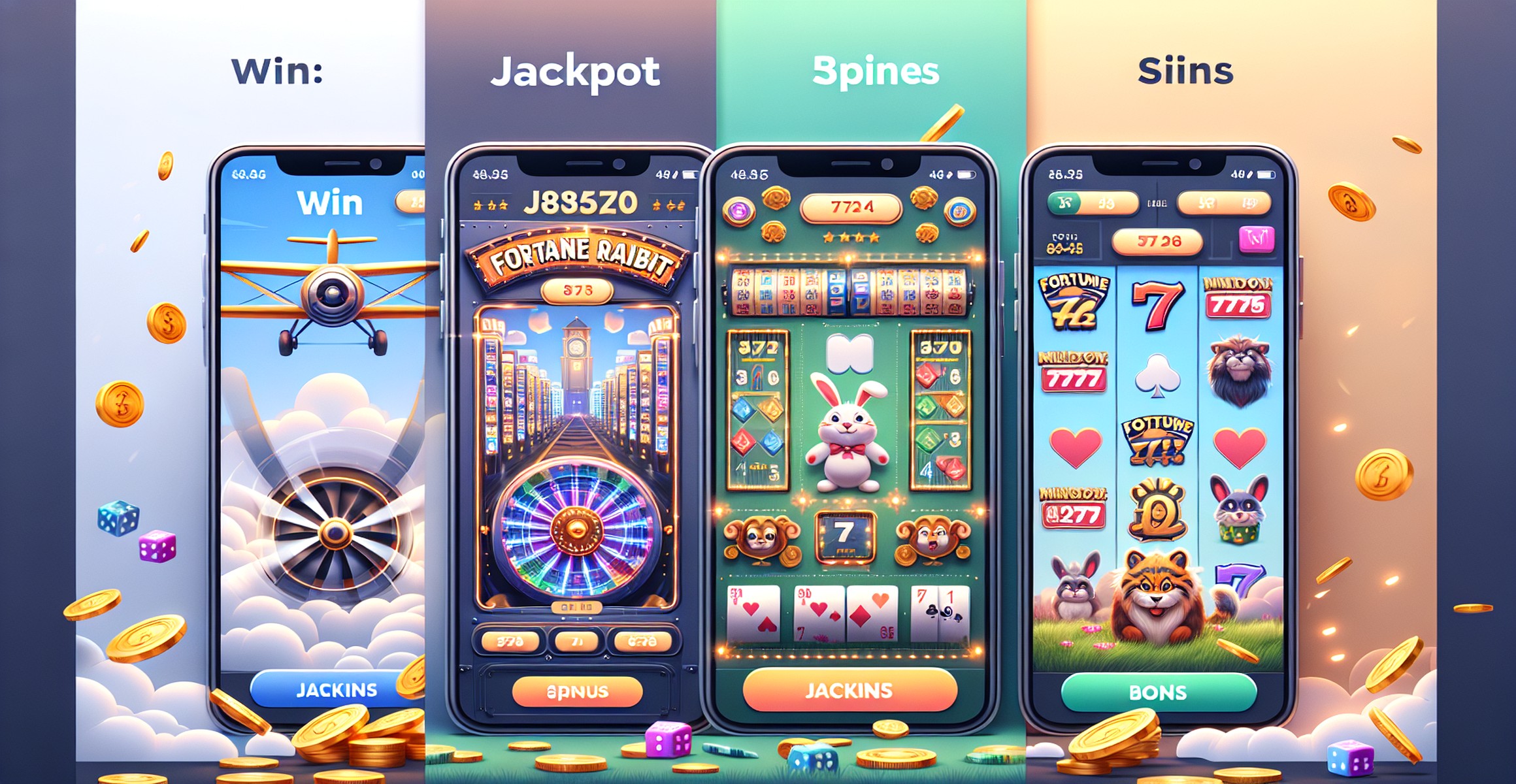Fortune Rabbit Slots - Exciting slot action awaits at Club77.